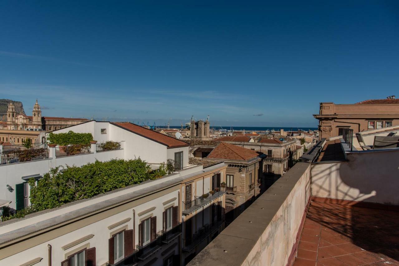 Appartamento Palazzo Pace Al Cassaro Palermo Zewnętrze zdjęcie
